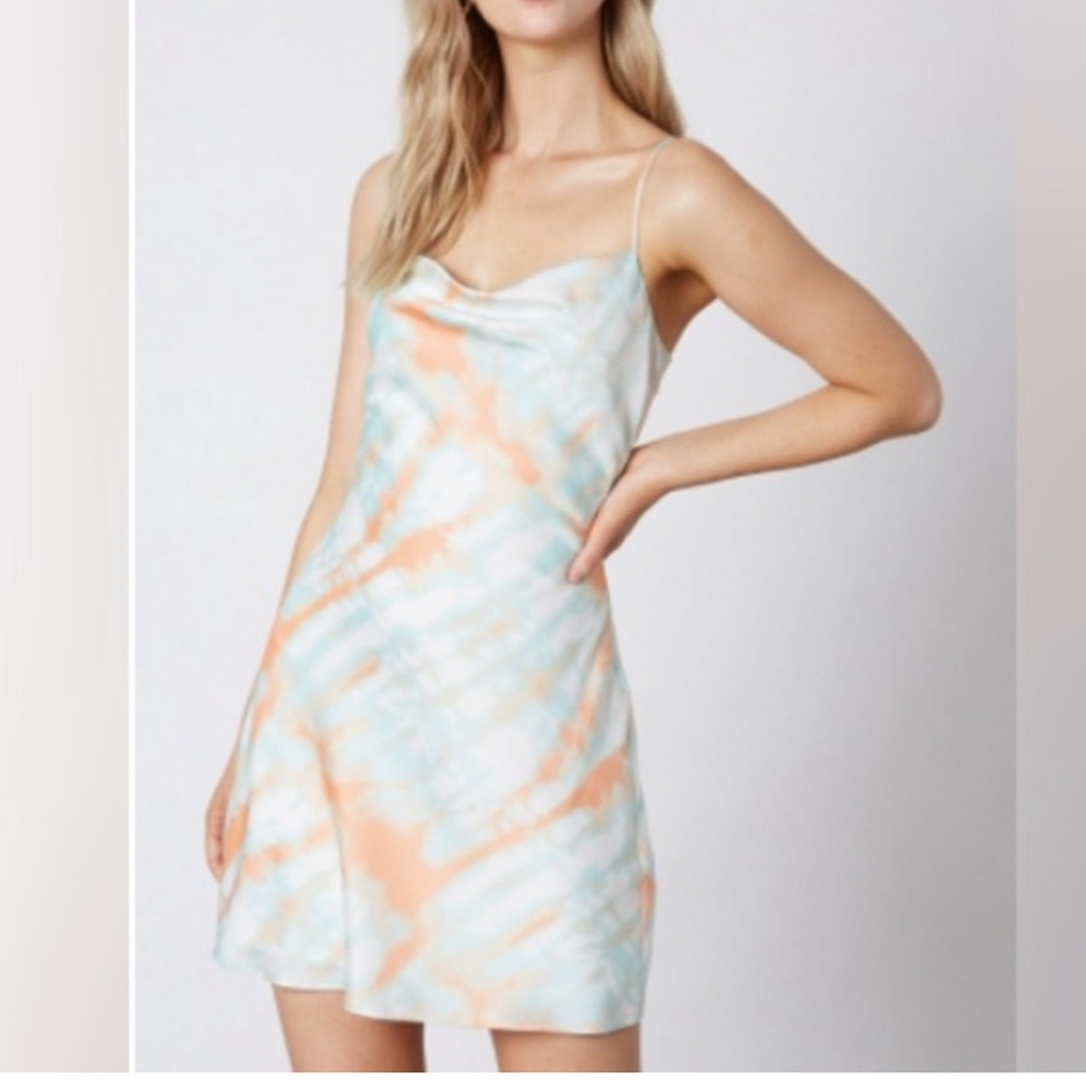 Tie dye print dress NWT - Picture 2 of 4